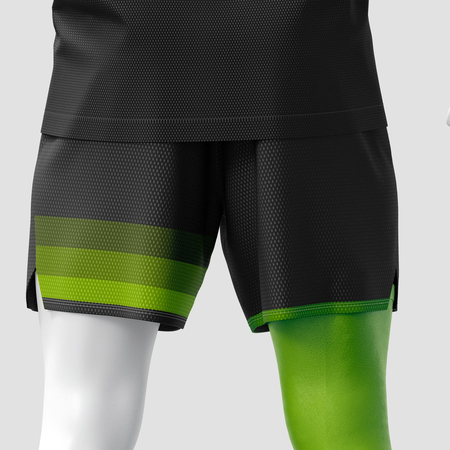 Basketball Uniform Mockup – Back View, High-Resolution