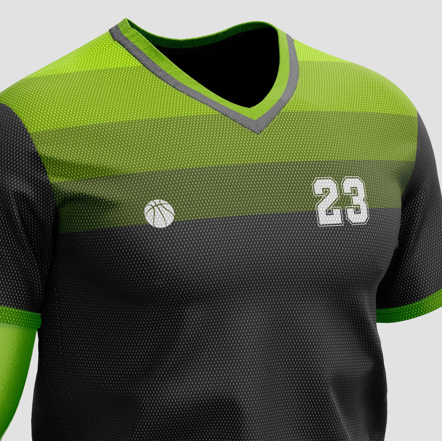 Basketball Jersey Mockup – Side View, High-Resolution