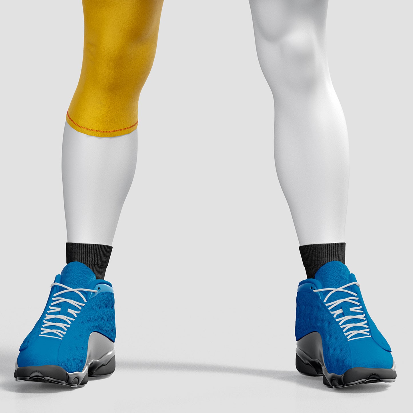 Basketball Uniform Mockup – Front View, High-Resolution