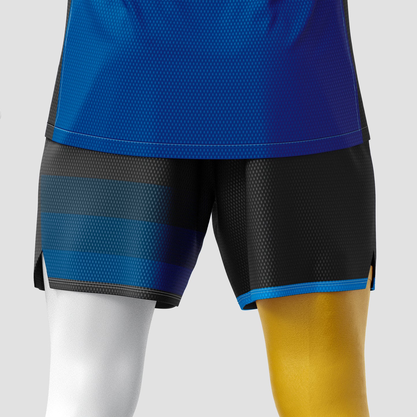 Basketball Uniform Mockup – Back View, High-Resolution