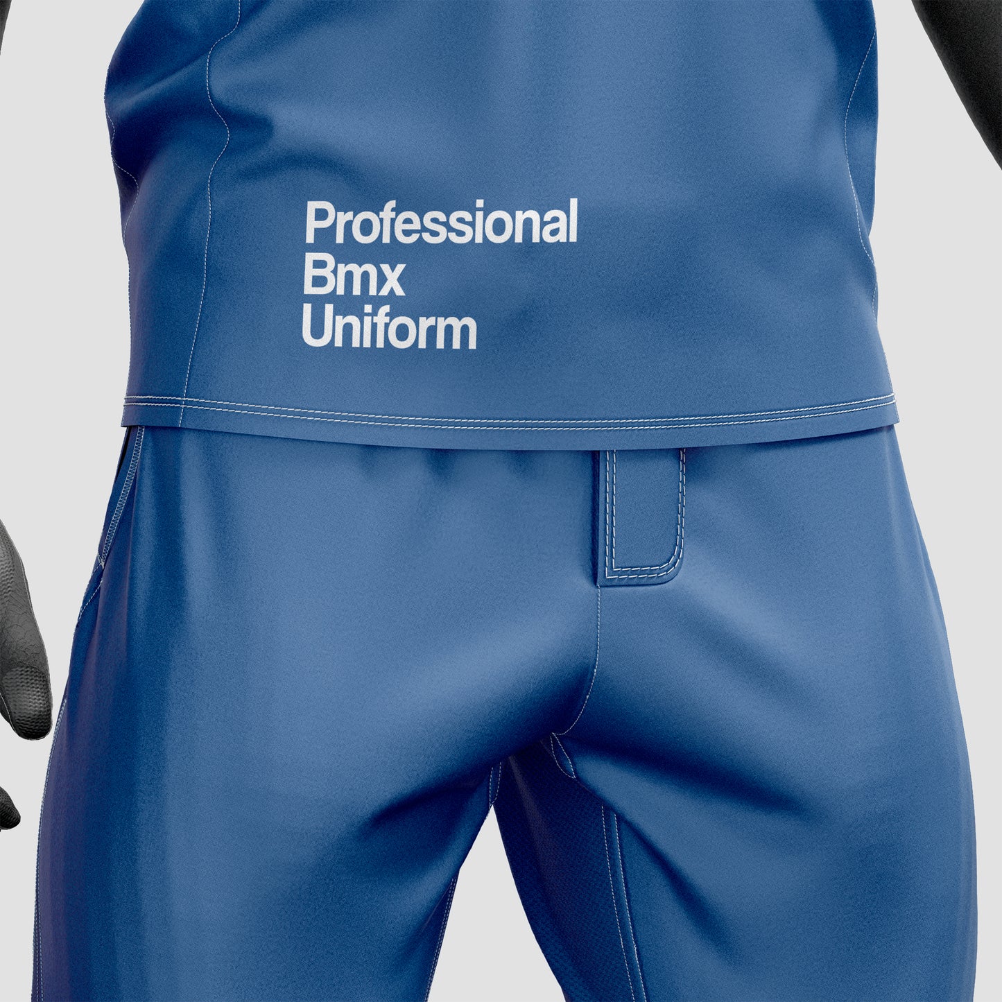 BMX Uniform Mockup – High-Resolution, Side View
