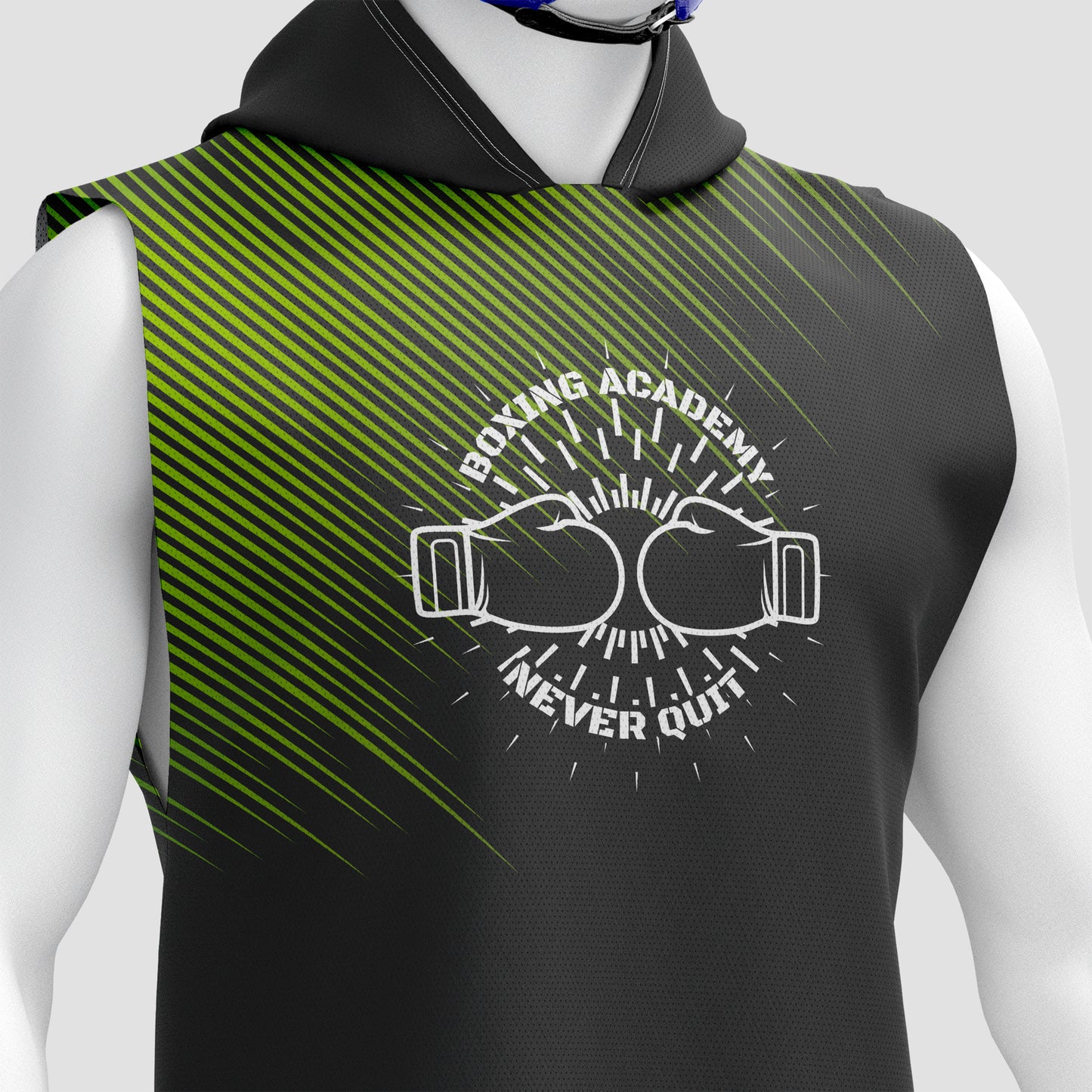 Boxing Training Mockup – Side View, High-Resolution