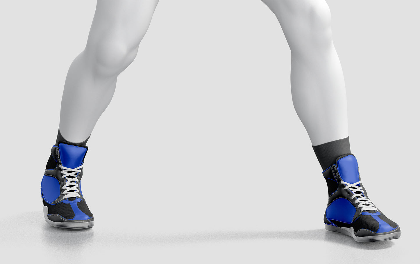 Boxing Training Mockup – Side View, High-Resolution