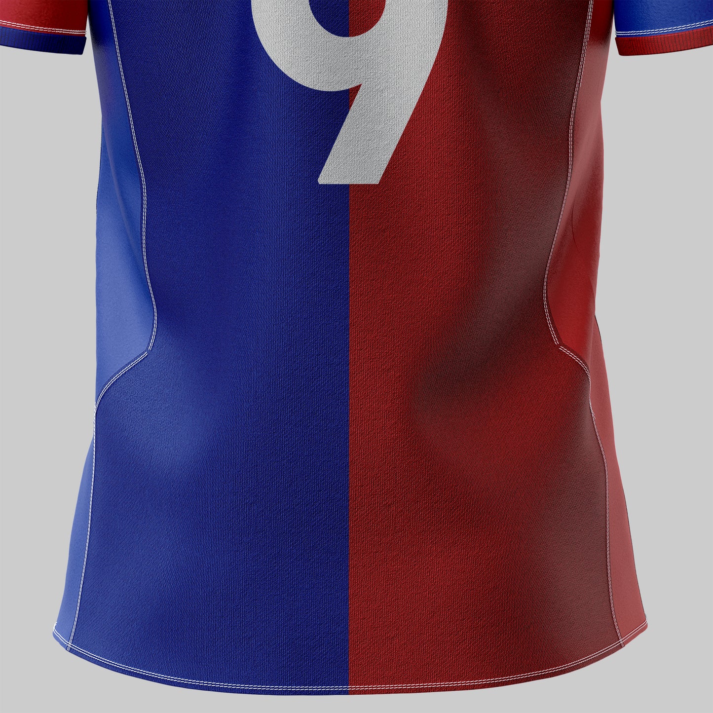 Football Jersey Mockup – Back View, High-Resolution