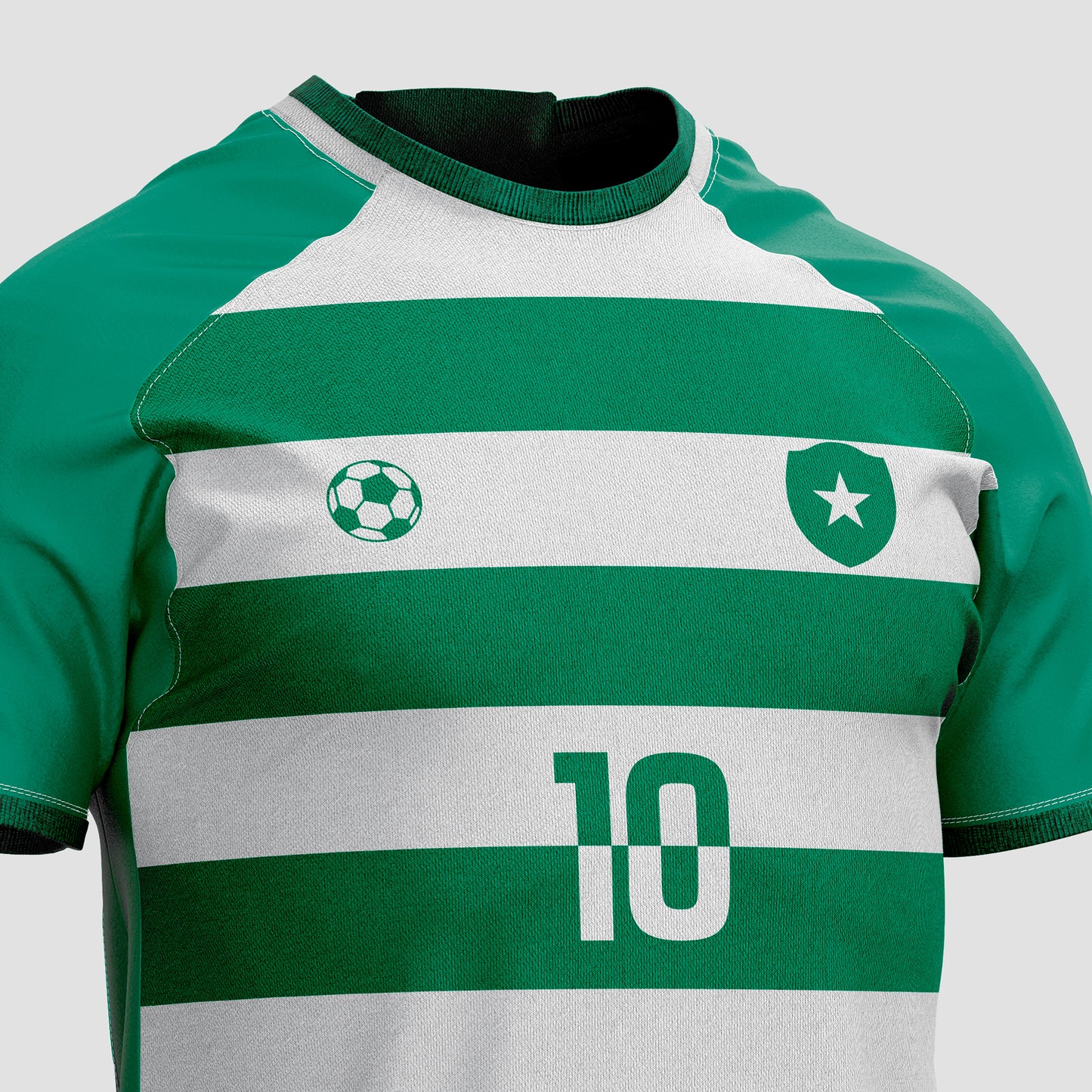 Football Uniform Mockup – Side View, High-Resolution