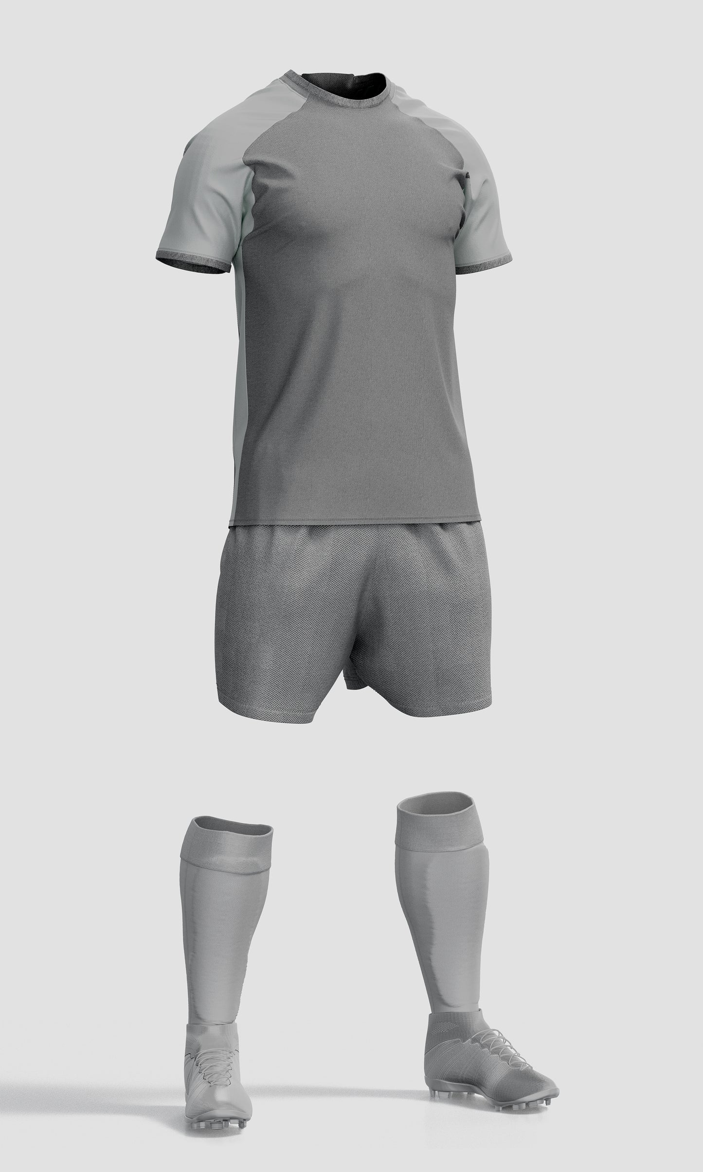 Football Uniform Mockup – Side View, High-Resolution