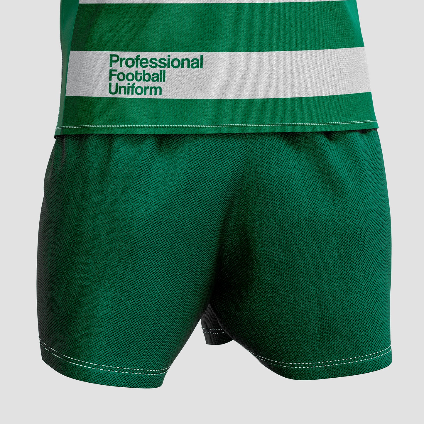 Football Uniform Mockup – Side View, High-Resolution