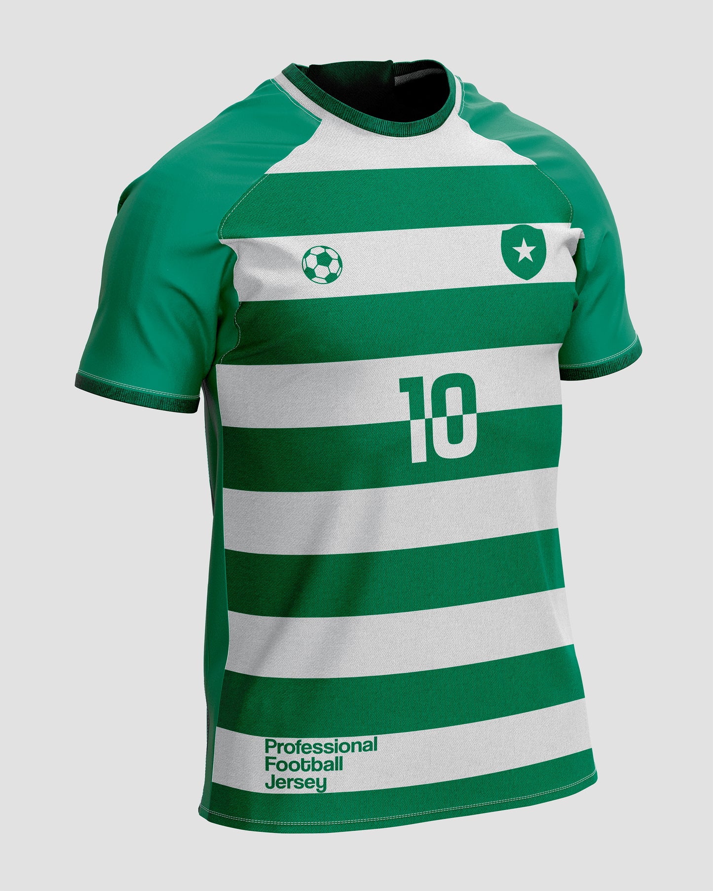 Football Jersey Mockup – Side View, High-Resolution