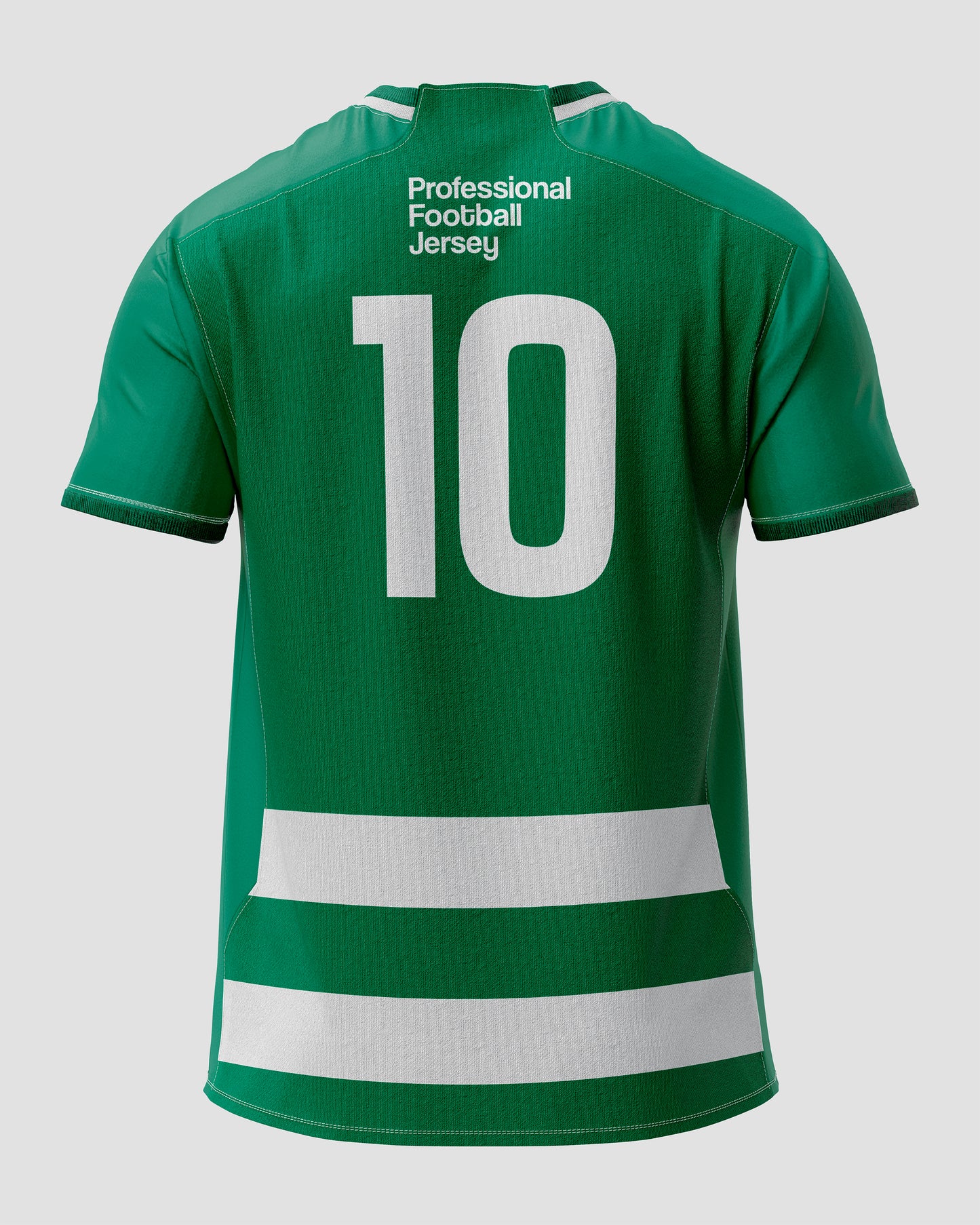 Football Jersey Mockup – Back View, High-Resolution