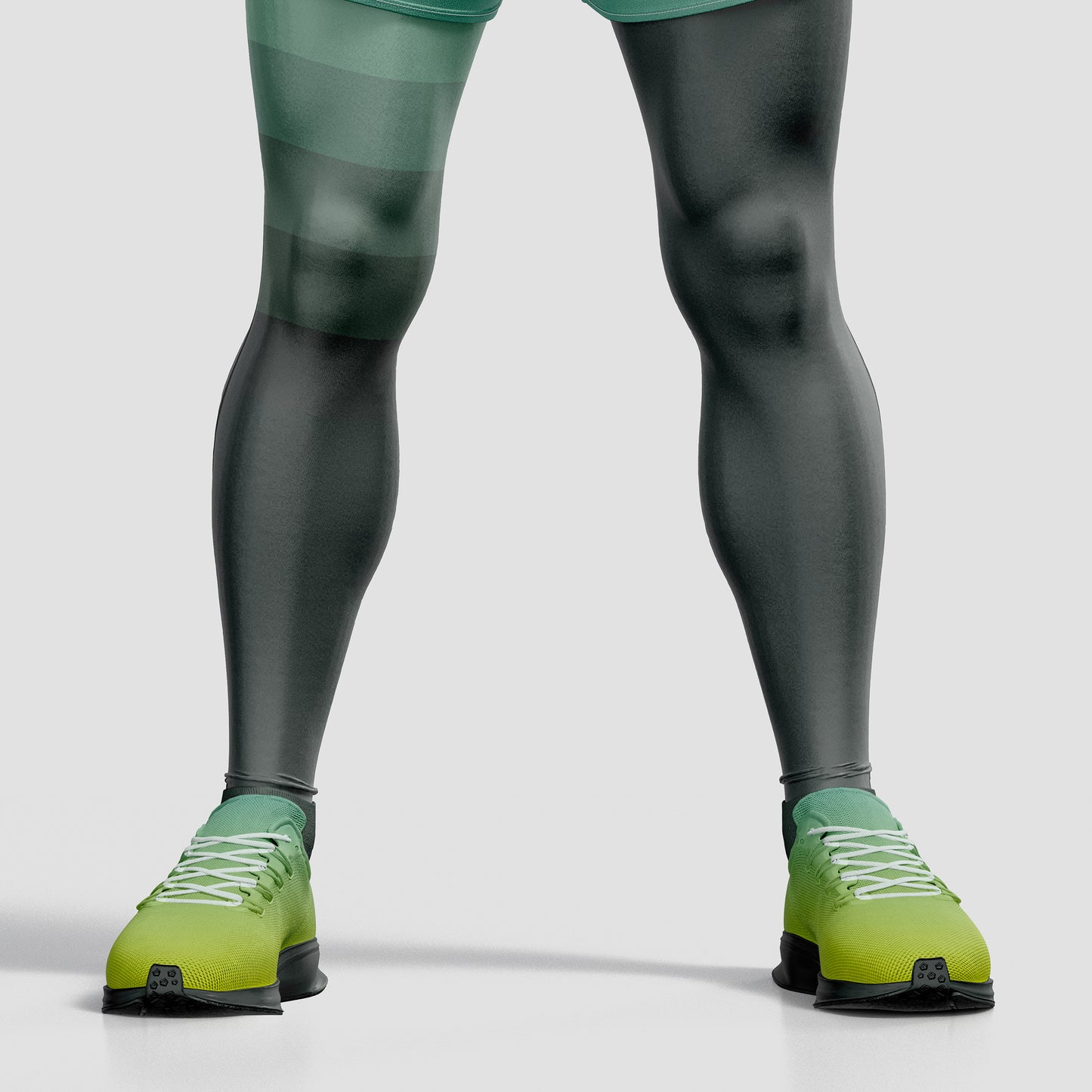 Activewear Uniform Mockup – High-Resolution, Front View