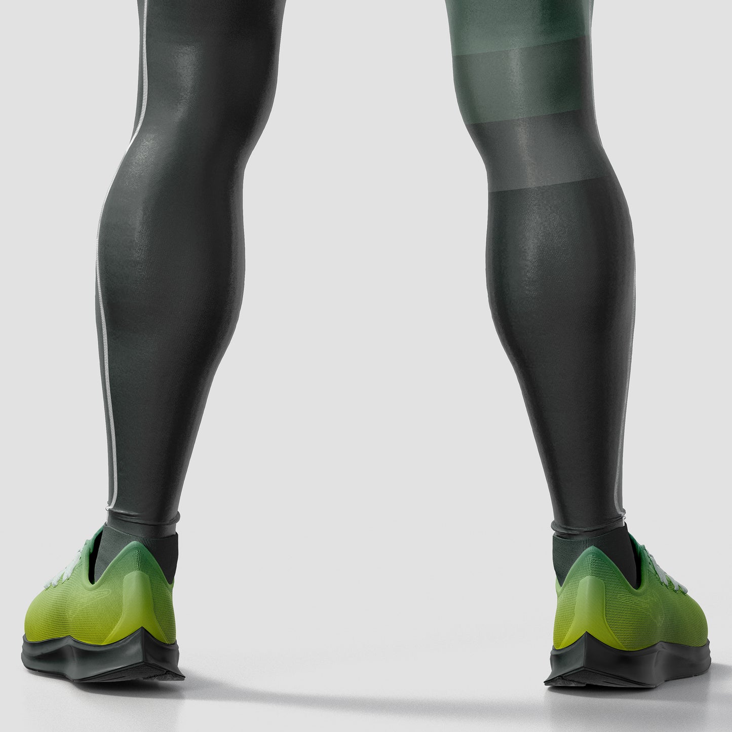 Activewear Uniform Mockup – High-Resolution, Back View