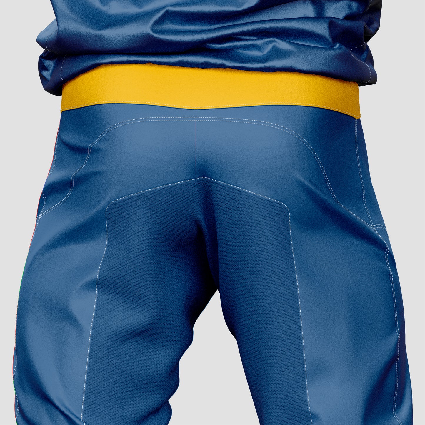 Motocross Uniform Mockup – High-Resolution, Back View