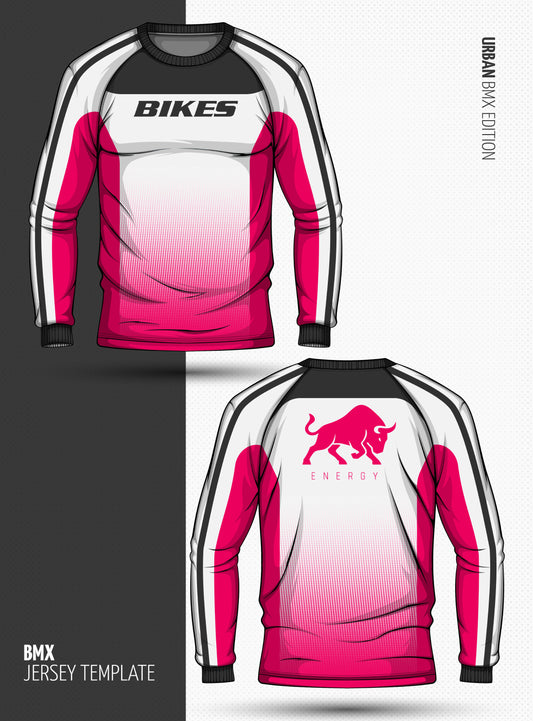 BMX Jersey Template – Urban Edition (AI & EPS Files)