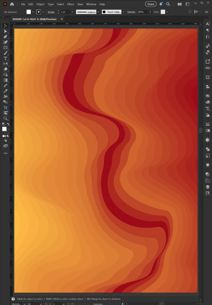 4 Vector Texture Pack – Abstract Waves – AI & EPS Files