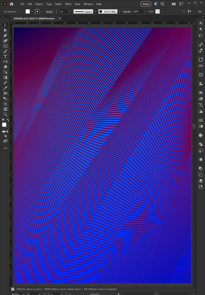 Vector Texture Pack – Blend Tool Illustrator (AI & EPS)