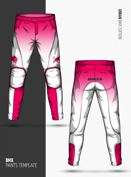 BMX Pants Template – Urban Edition (AI & EPS Files)