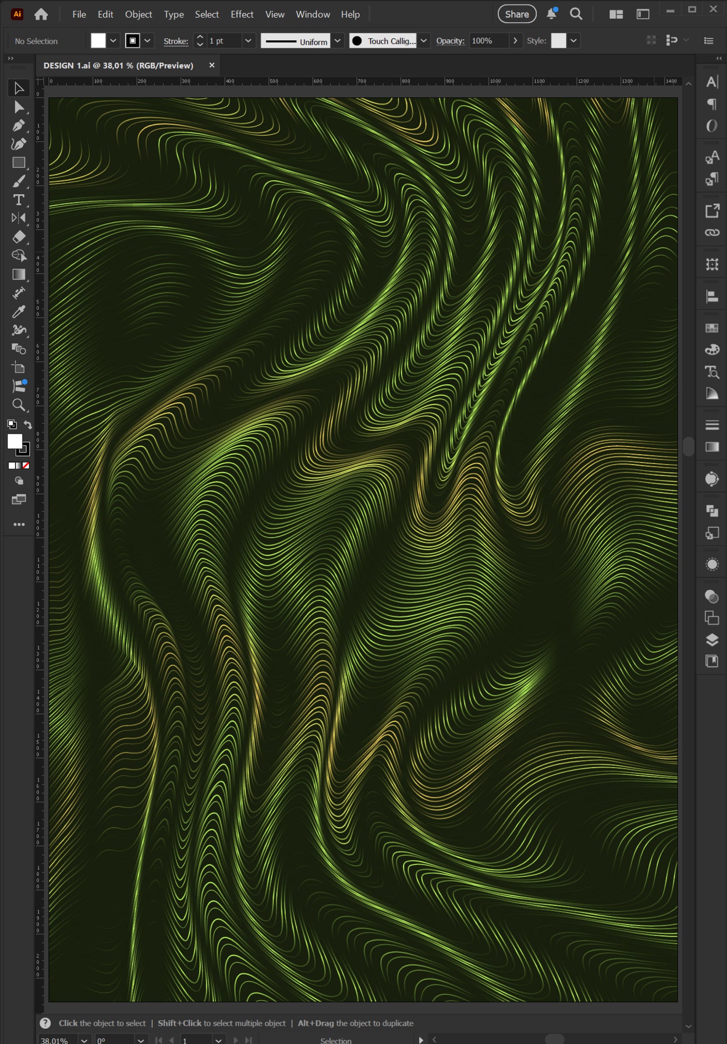 4 Vector Texture Pack – Abstract Waves – AI & EPS Files