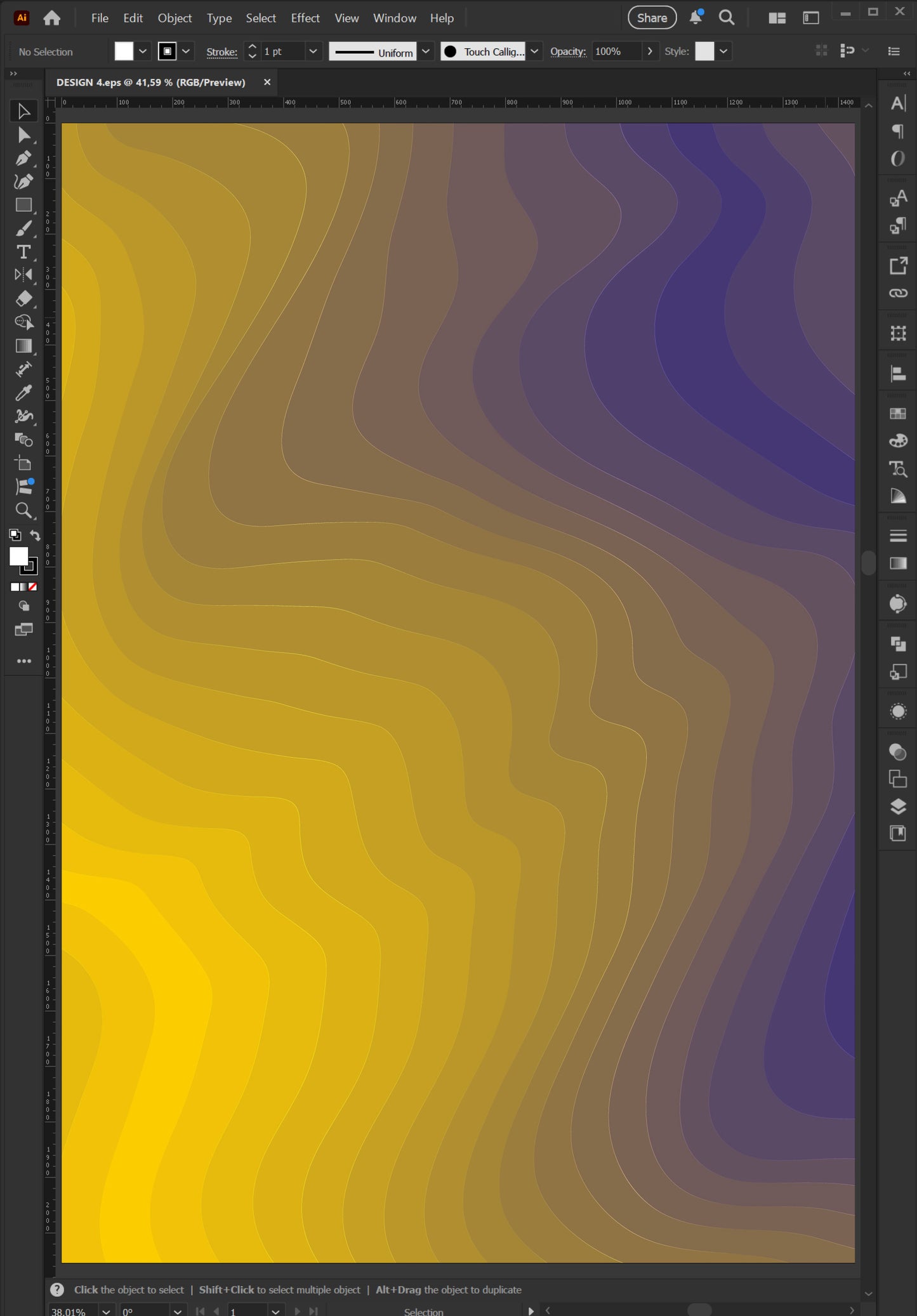4 Vector Texture Pack – Abstract Waves – AI & EPS Files