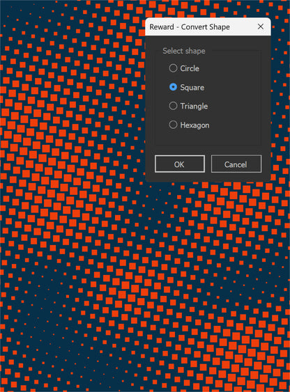 Illustrator Script: Converter Shape (Circle, Square, Triangle, Hexagon)