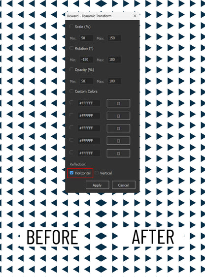 Illustrator Script: Dynamic Transform | Shape Randomizer