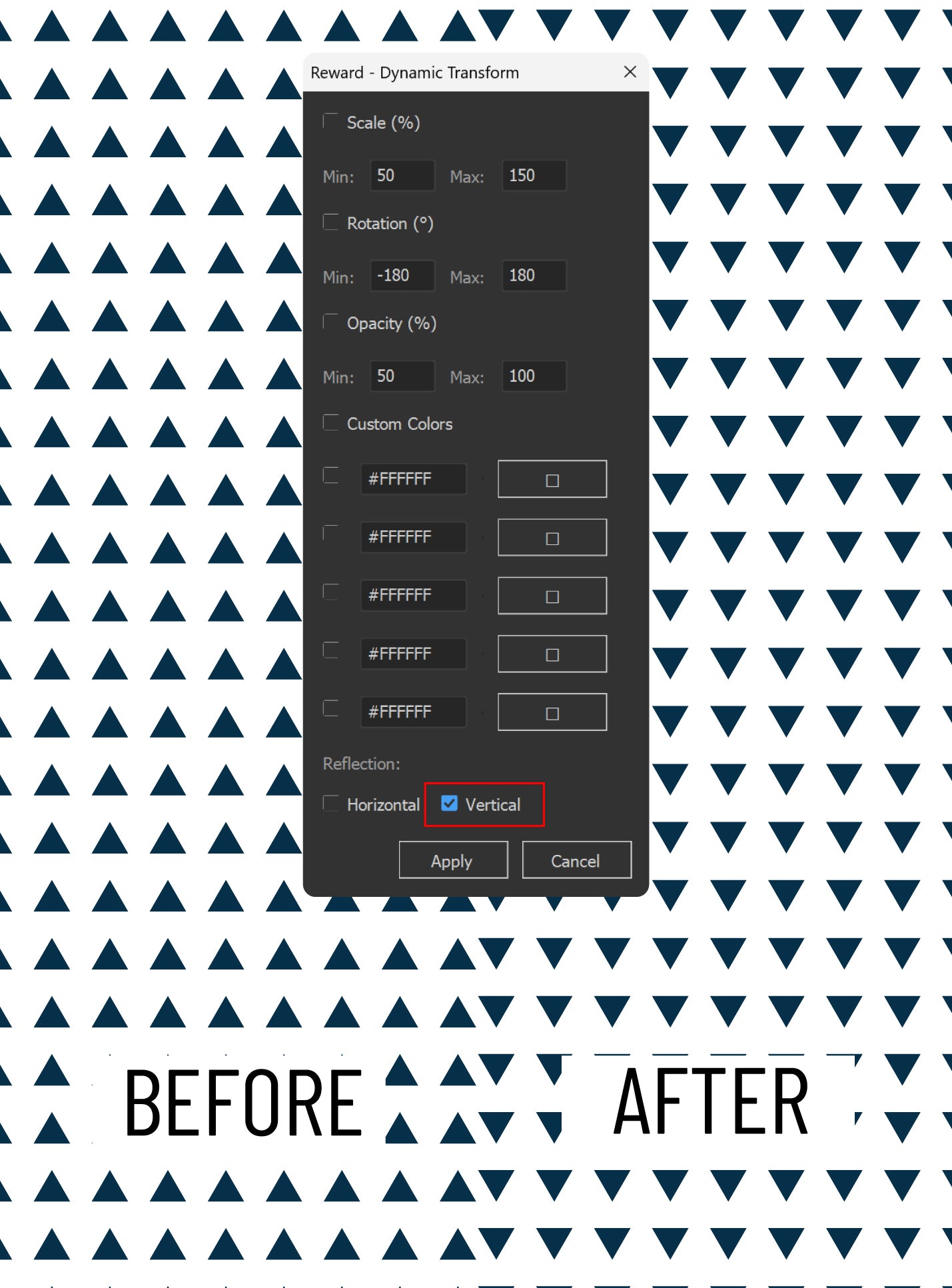 Illustrator Script: Dynamic Transform | Shape Randomizer