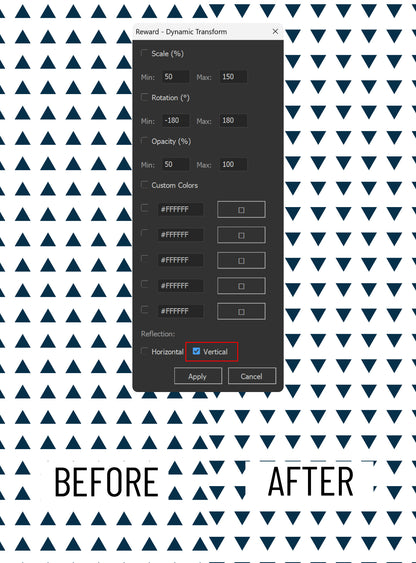 Illustrator Script: Dynamic Transform | Shape Randomizer