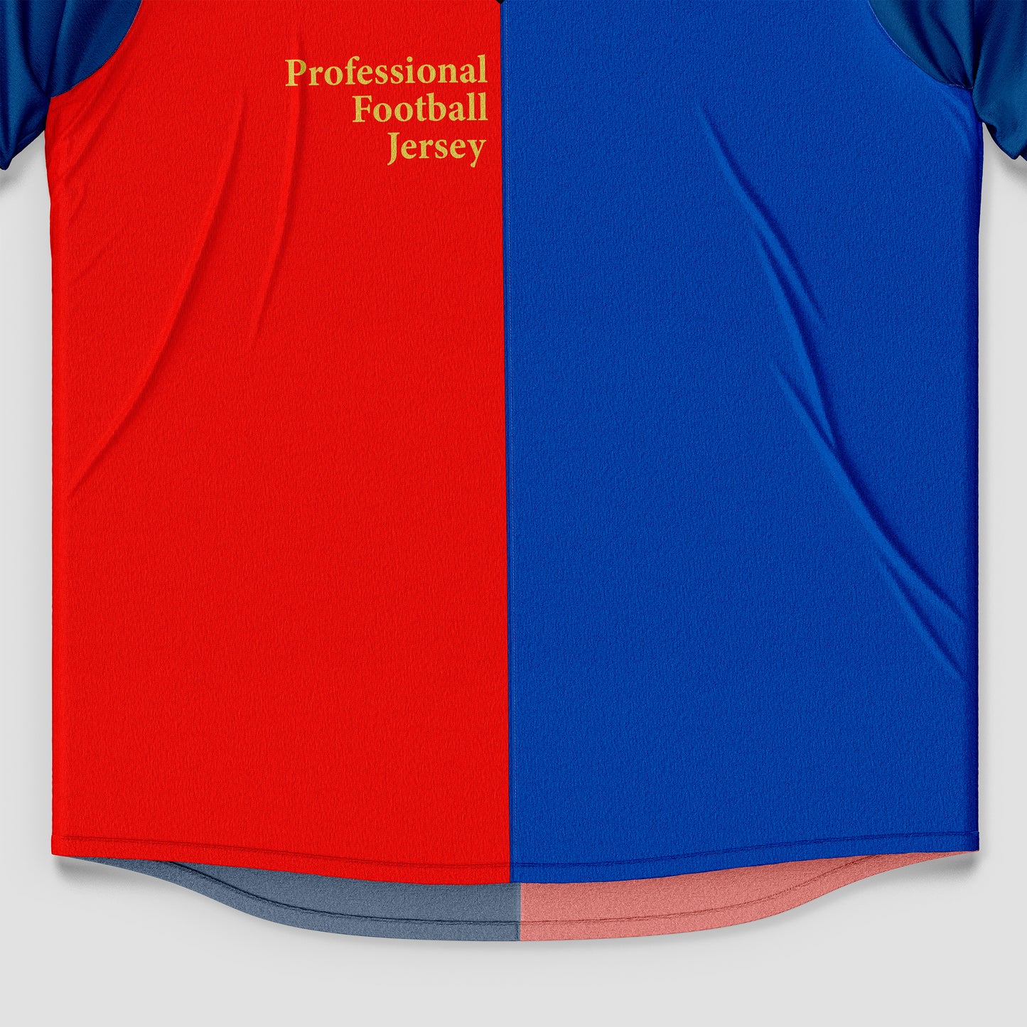 Football Jersey Mockup – Classic 1999 Edition, Front View, High-Resolution