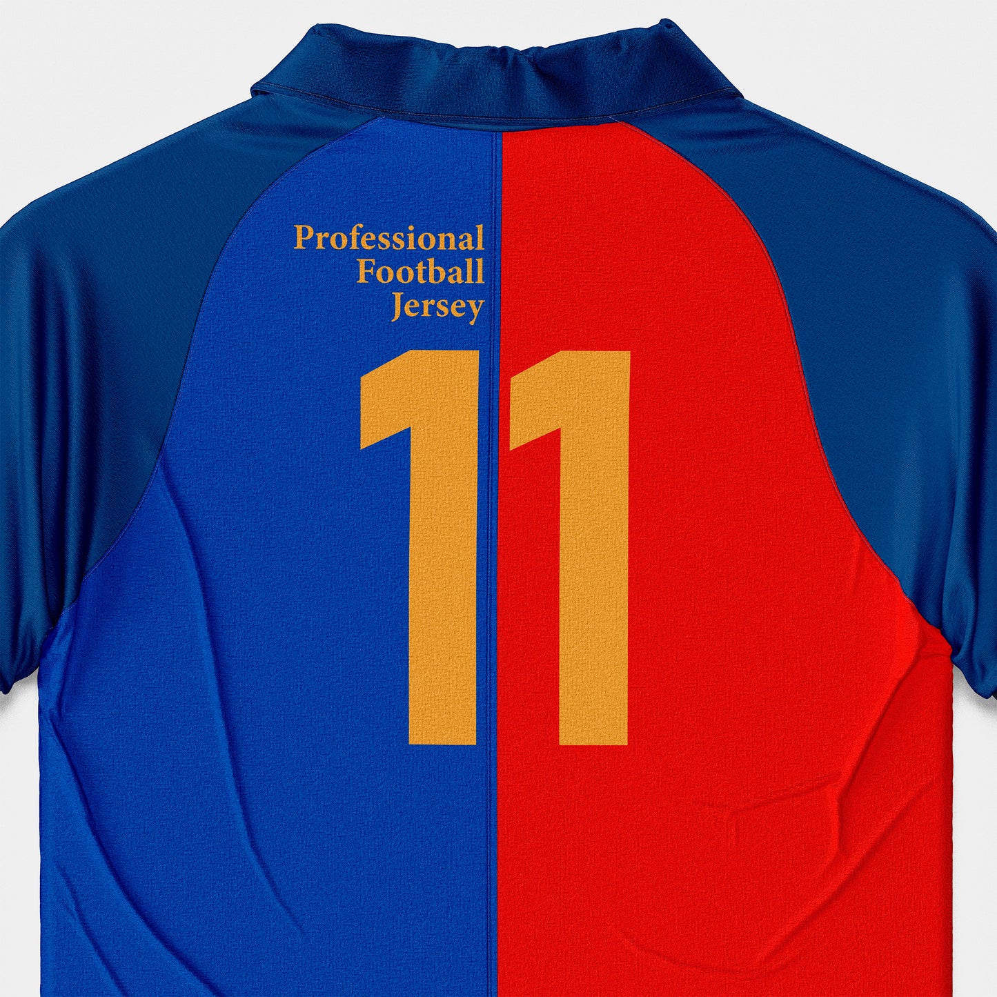 Football Jersey Mockup – Classic 1999 Edition, Back View, High-Resolution