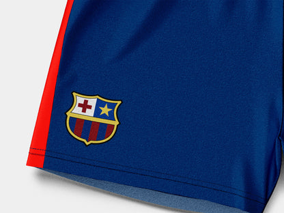 Football Shorts Mockup – Classic 1999 Edition, Front View, High-Resolution
