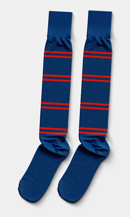 Football Socks Mockup – Classic 1999 Edition, High-Resolution