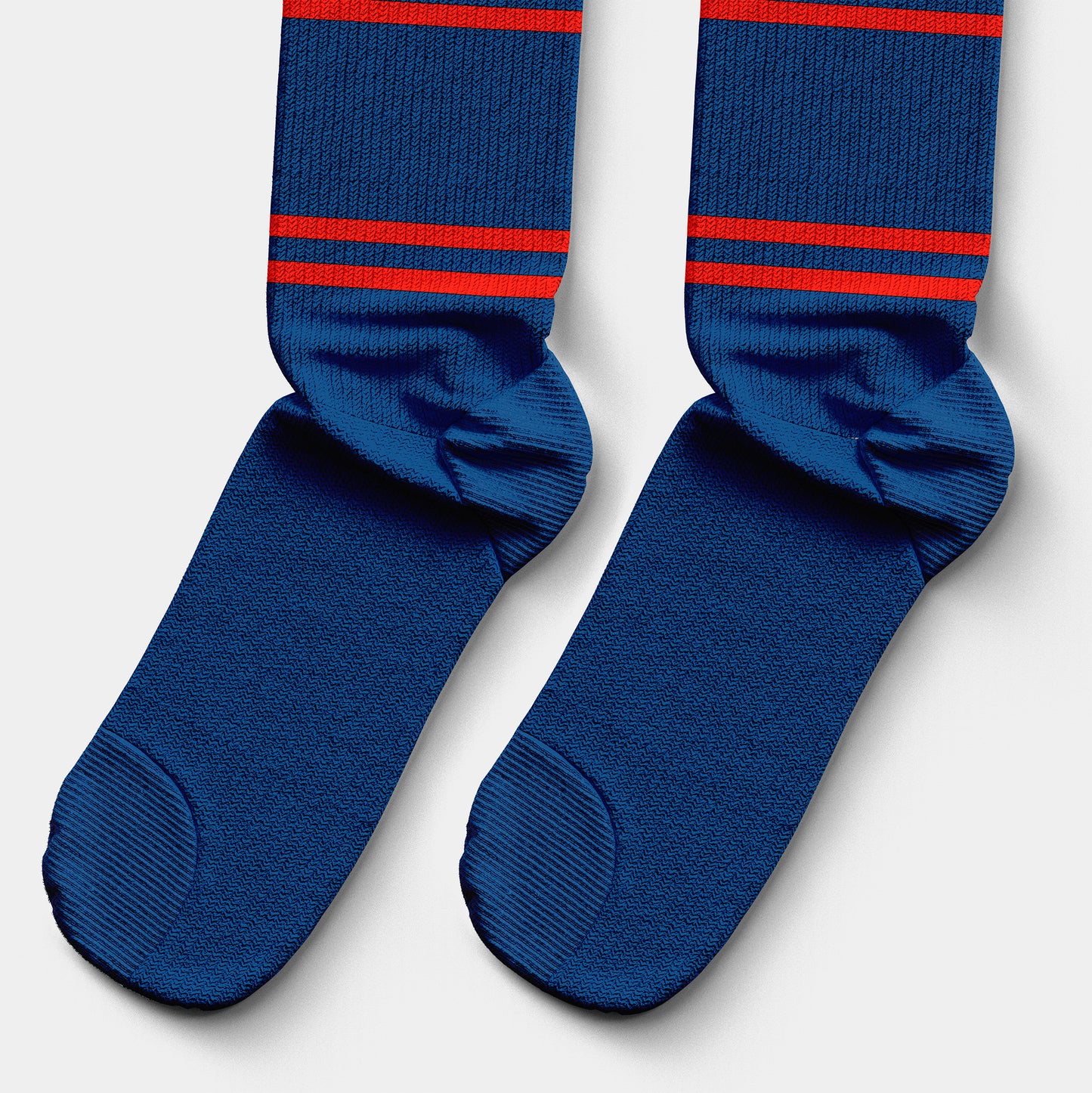 Football Socks Mockup – Classic 1999 Edition, High-Resolution