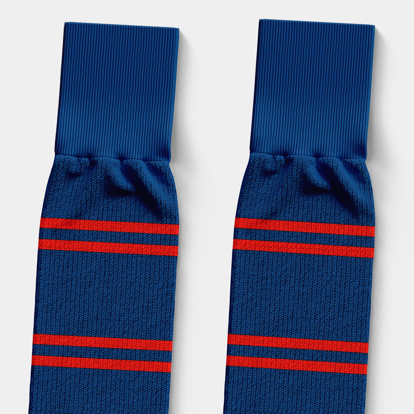 Football Socks Mockup – Classic 1999 Edition, High-Resolution