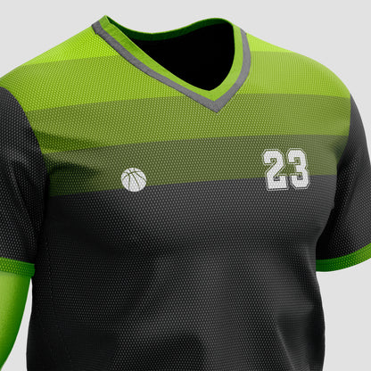 Basketball Jersey Mockup – Side View, High-Resolution