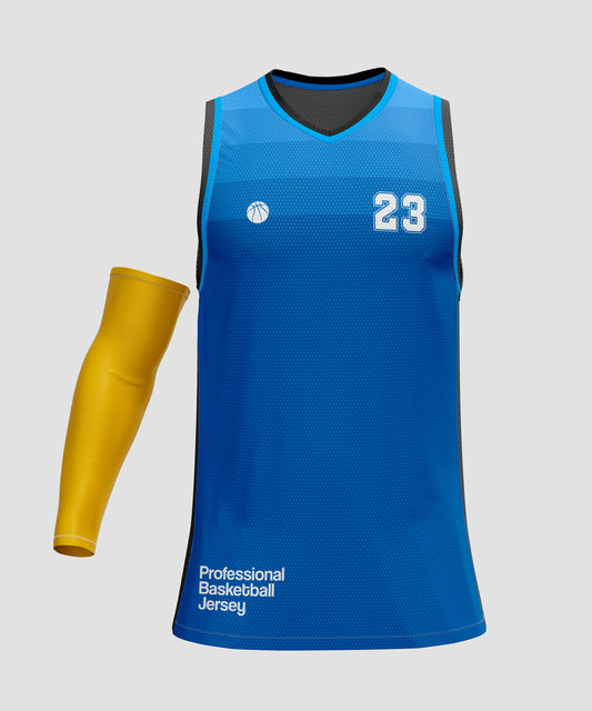 Basketball Jersey Mockup – Front View, High-Resolution