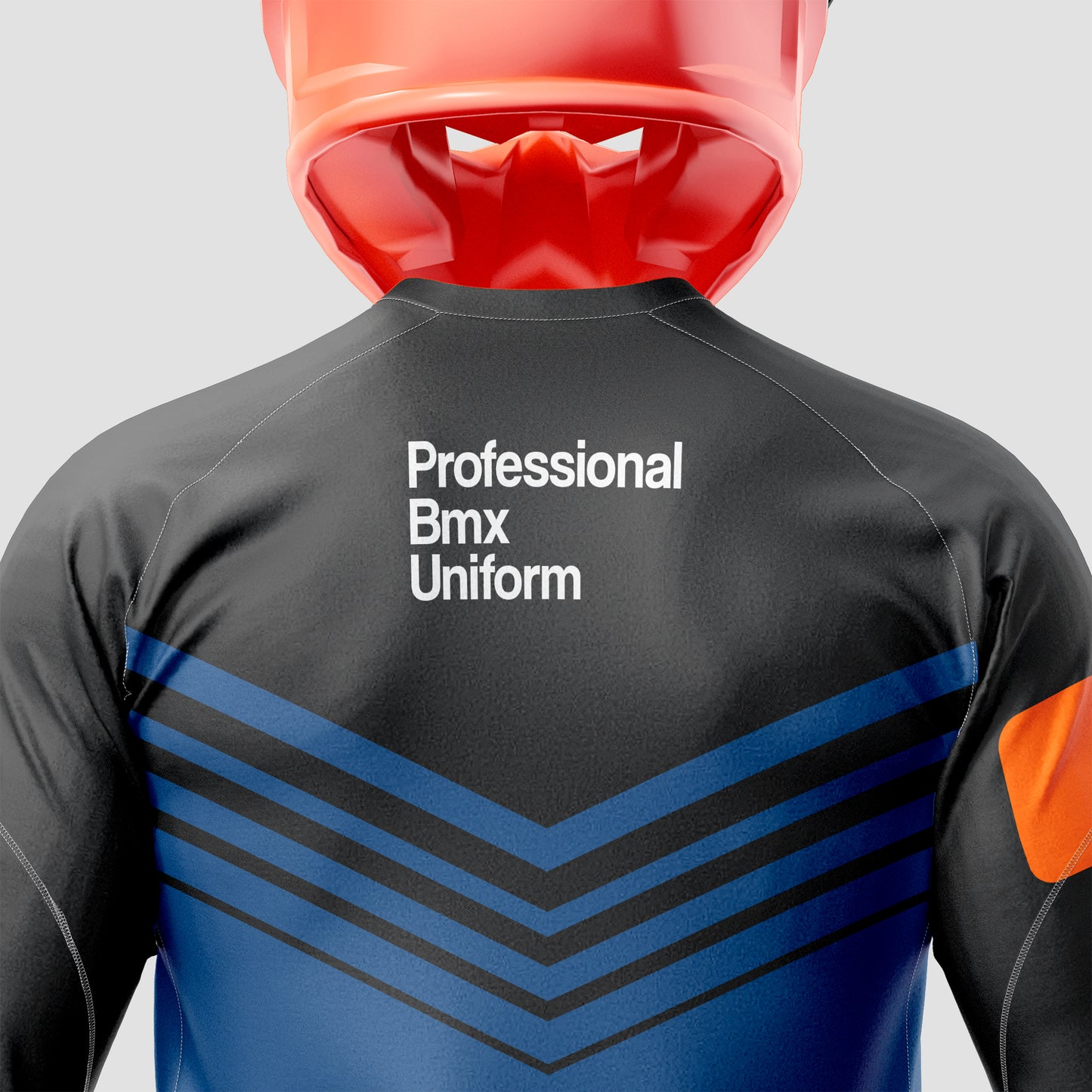 BMX Uniform Mockup – High-Resolution, Back View