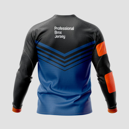 BMX Jersey Mockup – High-Resolution, Back View