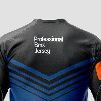 BMX Jersey Mockup – High-Resolution, Back View