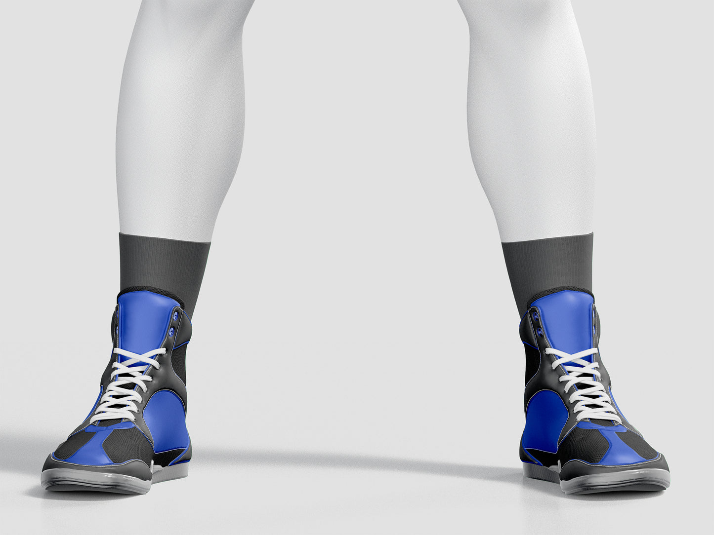 Boxing Training Mockup – Front View, High-Resolution