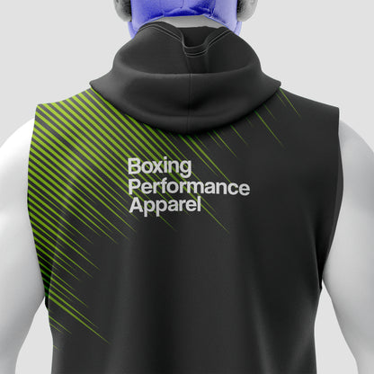 Boxing Training Mockup – Back View, High-Resolution