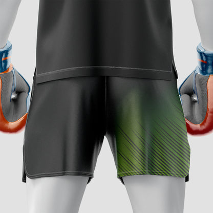 Boxing Training Mockup – Back View, High-Resolution