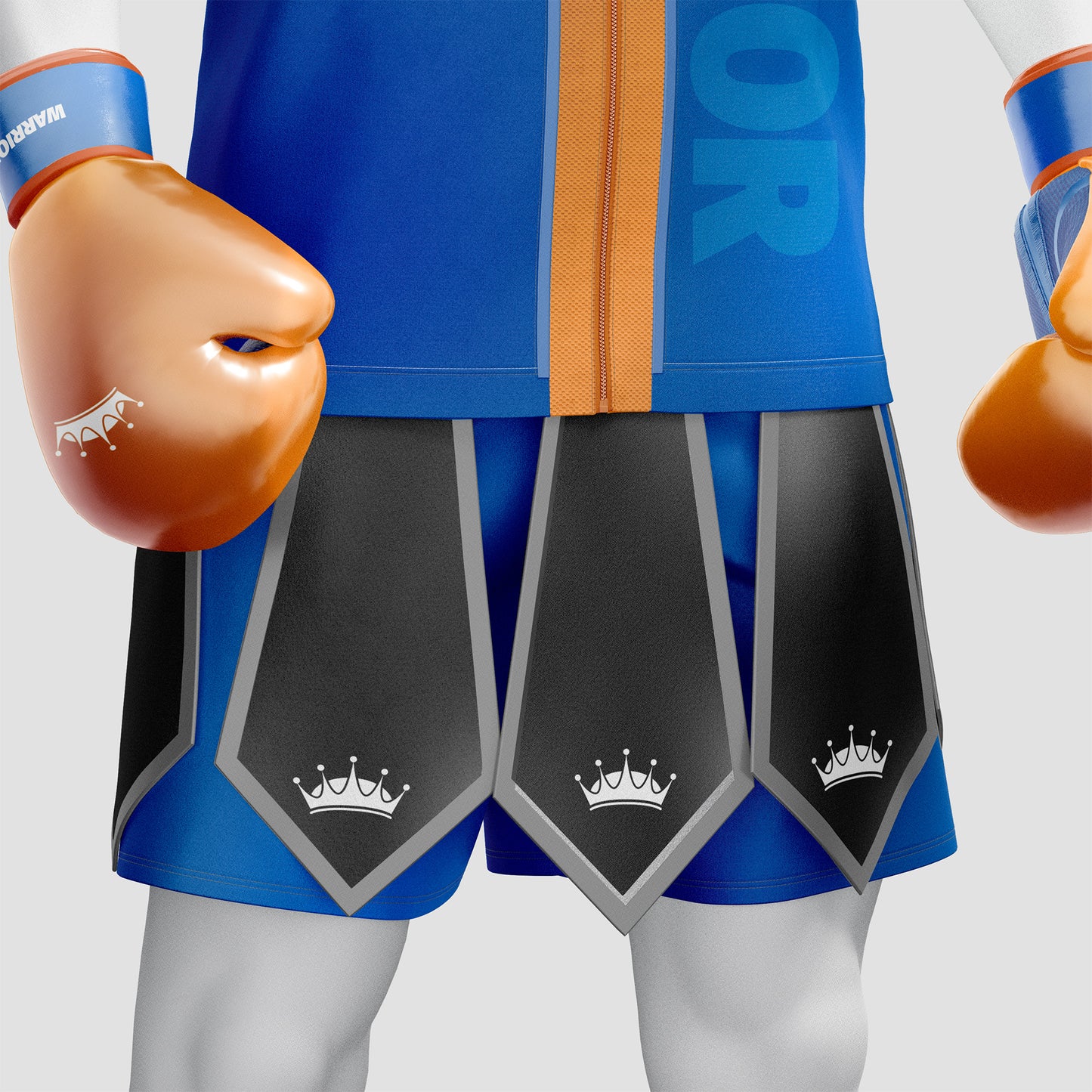 Boxing Competition Mockup – Side View, High-Resolution