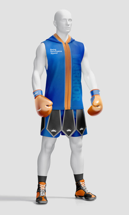 Boxing Competition Mockup – Side View, High-Resolution