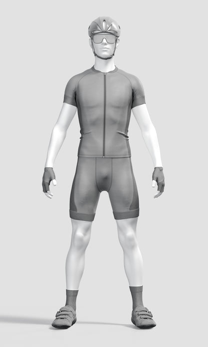 Cycling Uniform Mockup – High-Resolution, Front View