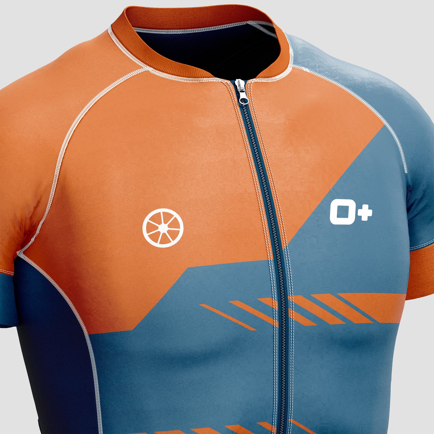Cycling Jersey Mockup – High-Resolution, Side View