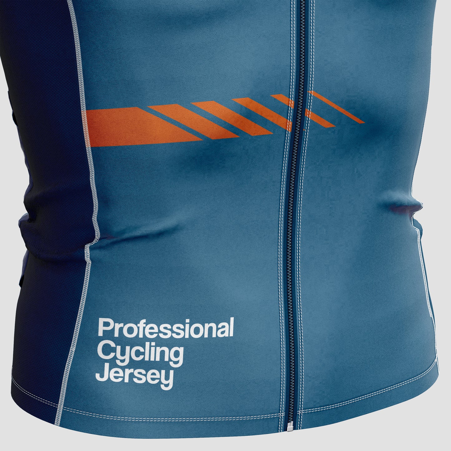 Cycling Jersey Mockup – High-Resolution, Side View