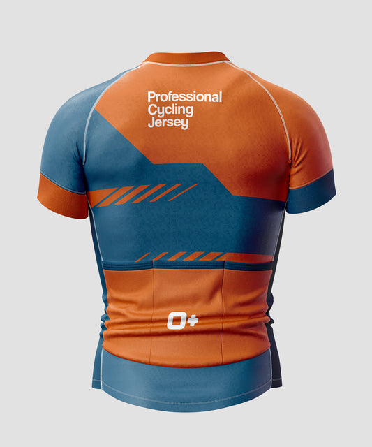 Cycling Jersey Mockup – High-Resolution, Back View