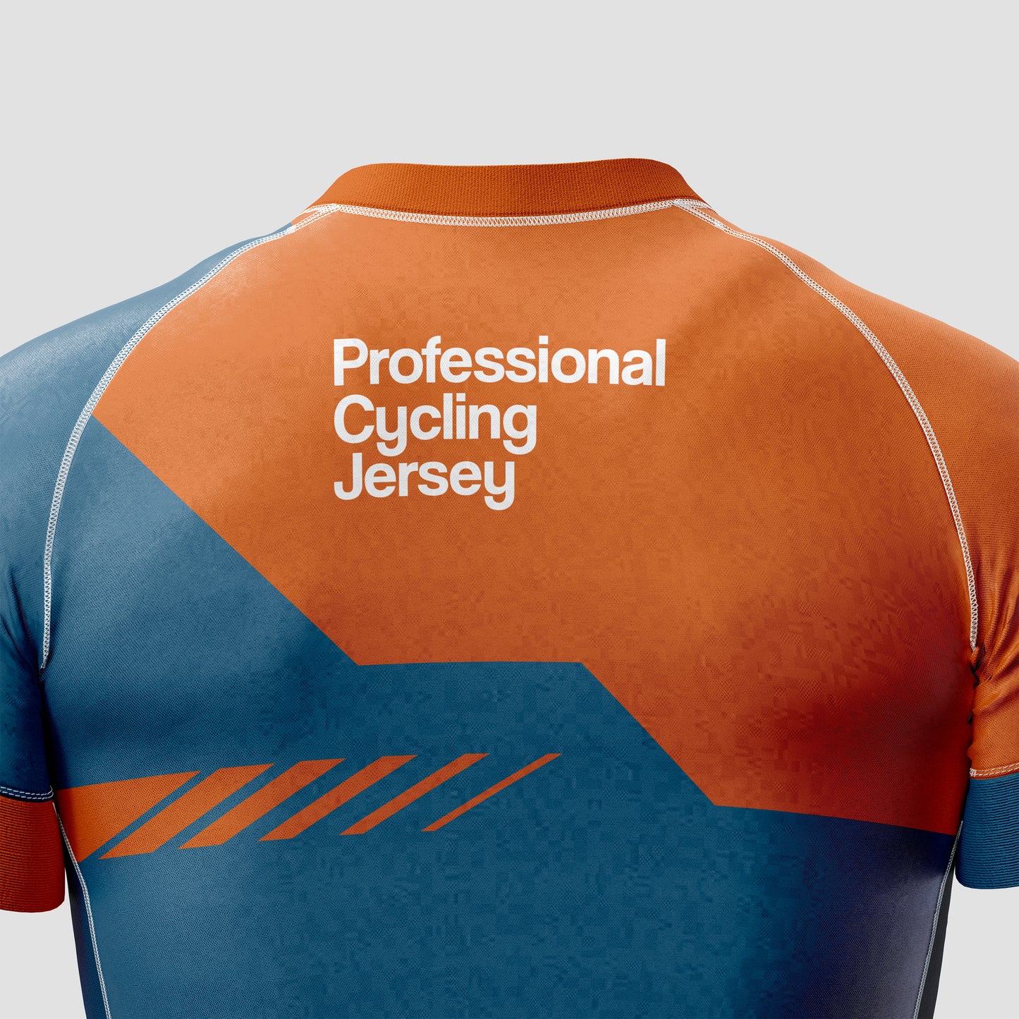 Cycling Jersey Mockup – High-Resolution, Back View