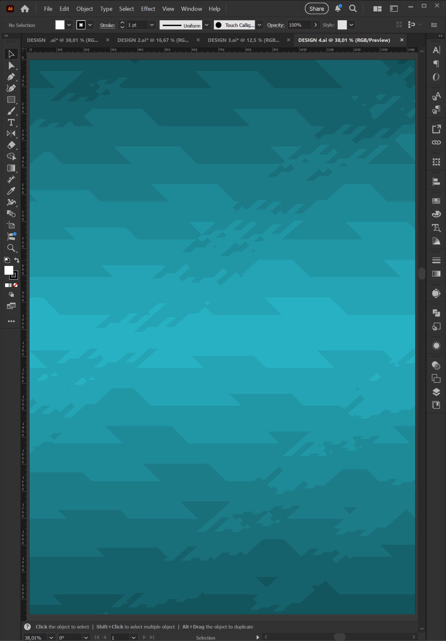 4 Vector Texture Pack – Abstract Waves – AI & EPS Files