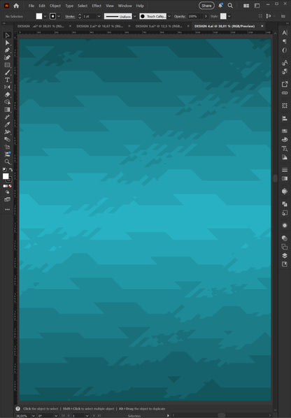 4 Vector Texture Pack – Abstract Waves – AI & EPS Files