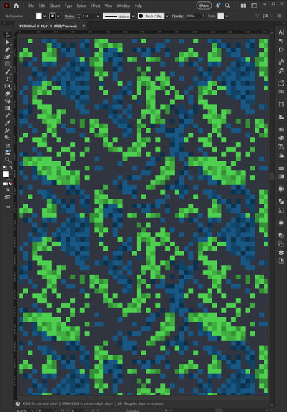 4 Vector Texture Pack – Abstract Waves – AI & EPS Files